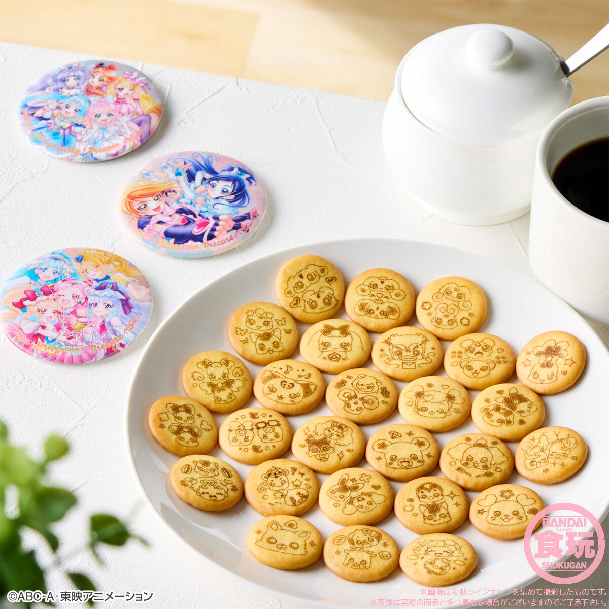 プリキュアオールスターズ BIG缶バッジBiscuit -20th Anniversary