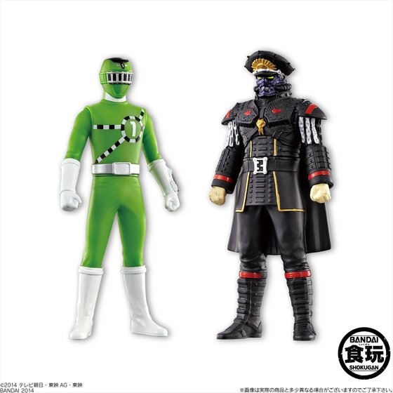 ソフビヒーロー 烈車戦隊トッキュウジャー 乗り換えバトルスペシャル