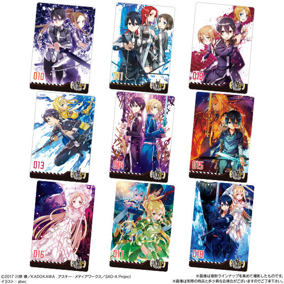 ソードアート・オンライン 10th Anniversary ウエハース｜発売日：2020