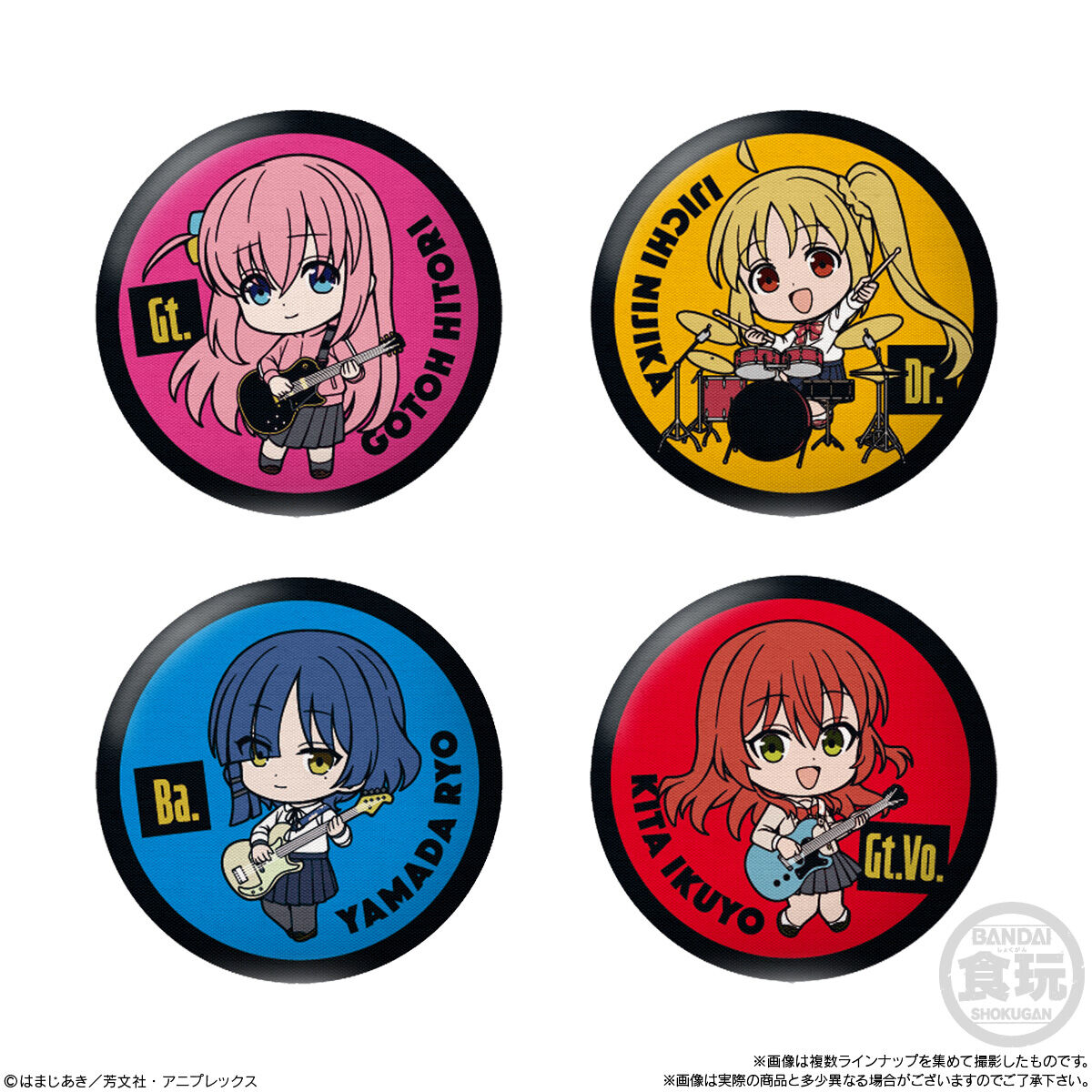 CAN BADGE COLLECTION ぼっち・ざ・ろっく！｜発売日：2024年5月6日