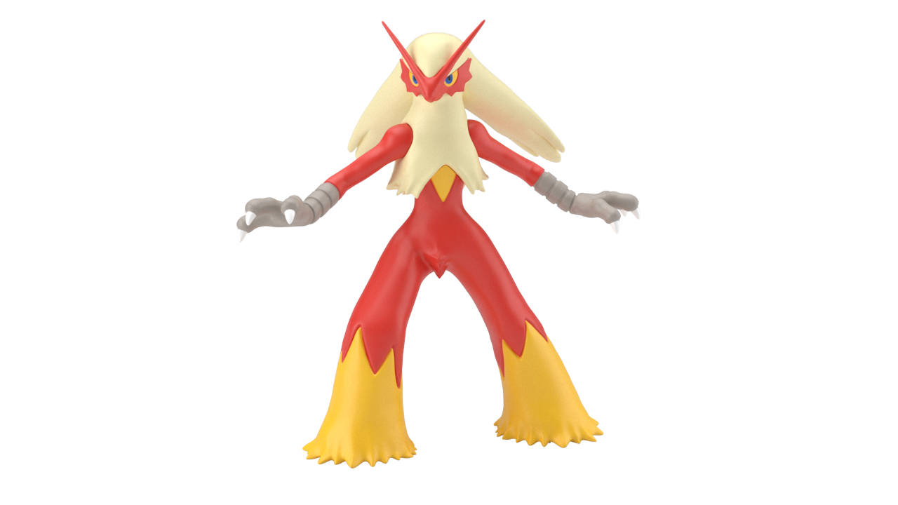 バシャーモ｜ポケモンフィギュア図鑑｜ポケモンスケールワールド