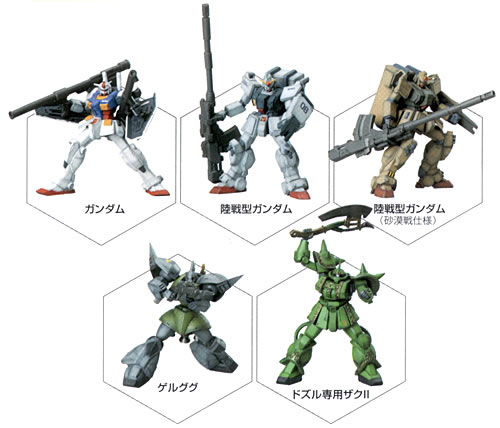 ガンダムアルティメットオペレーション7｜バンダイキャンディトイ