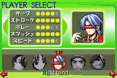 GAMEBOY ADVANCE/ファミリーテニスアドバンス