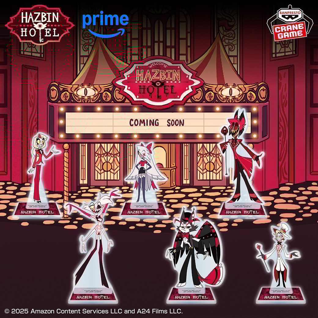 ハズビン・ホテルへようこそ スタンド付きアクリルプレートvol.1│株式