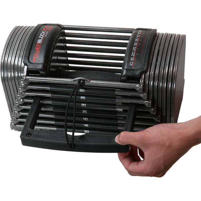 mnt POWERBLOCK SPORT 50 可変ダンベル 22kg② mnt POWERBLOCK SPORT