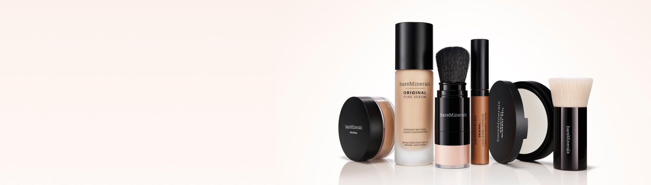 メイクブラシ | リップ、アイ、フェイスブラシ | ベアミネラル