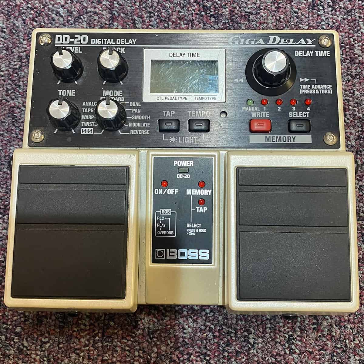 Boss DD-20 Giga Delay - Pre-Owned - Bass Direct