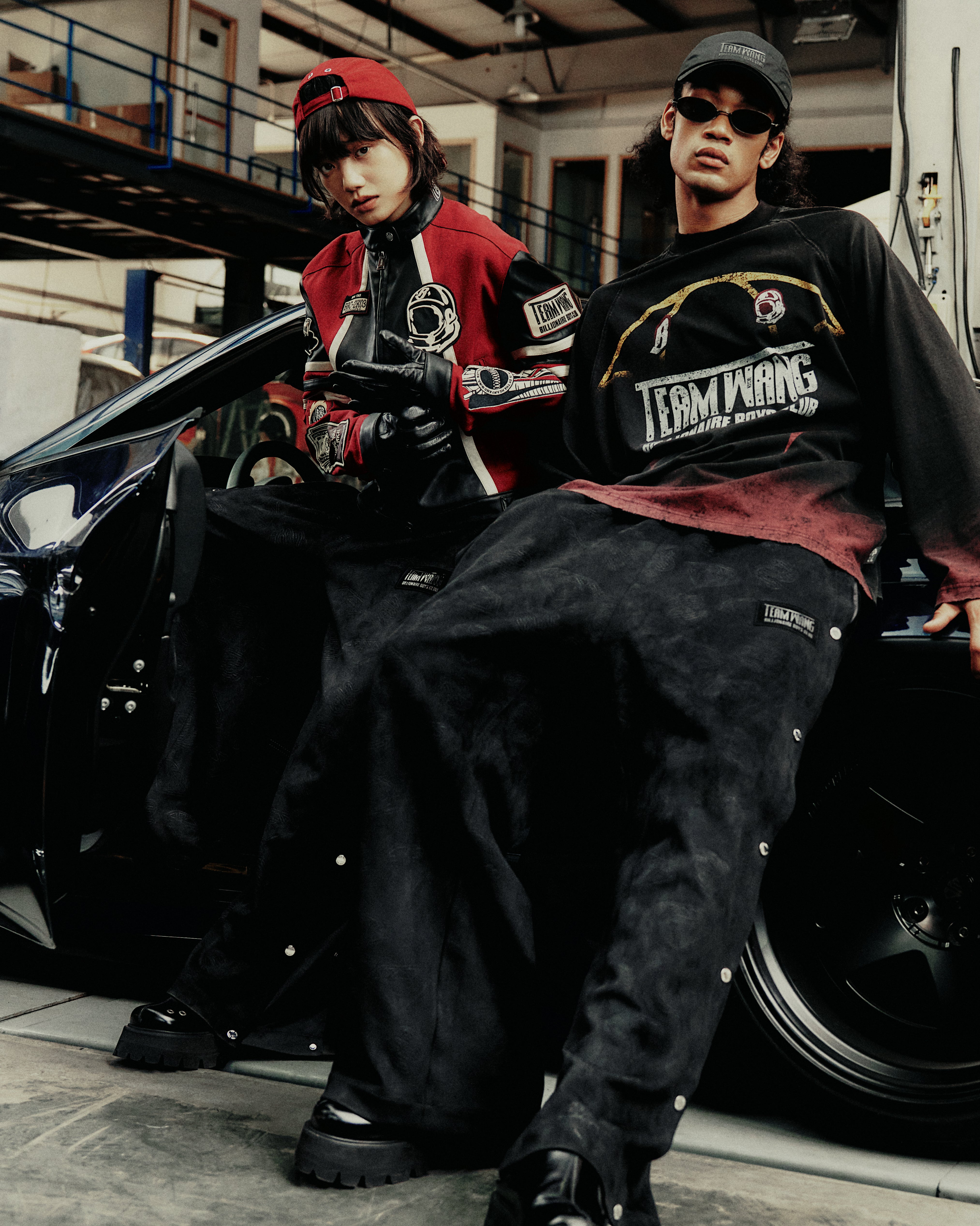 Billionaire Boys Club リバーシブルダウンストライプL