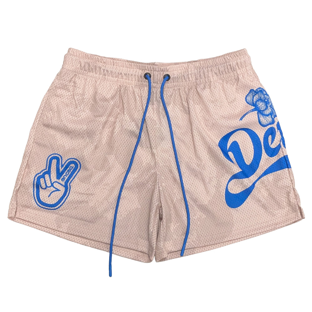 deuce メッシュショーツ【Drip】ピンク/サックス│バスケ用品専門店 BB