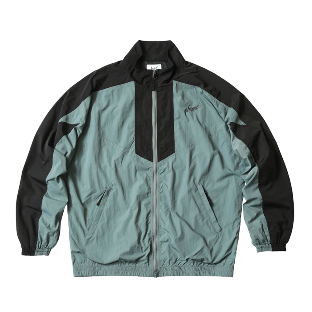 LEGIT ナイロンジャケット【90's Cutting Jacket】S.BLUE 2502-3001