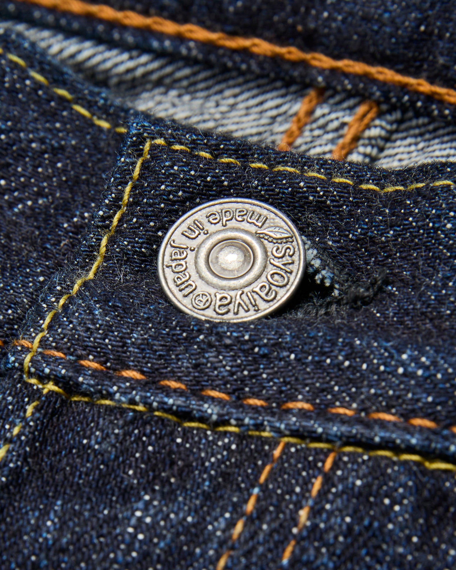 XX-003 14oz Rinsed Selvedge Denim - Regular Straight Fit – Blue