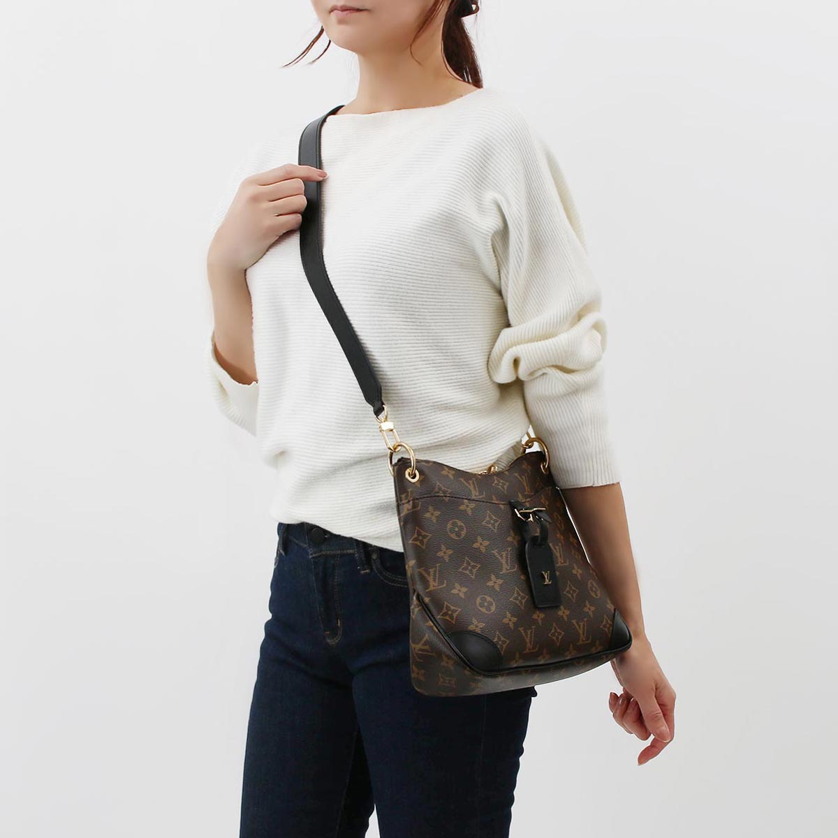 ルイヴィトン ショルダーバッグ バッグ レディース オデオン NM PM