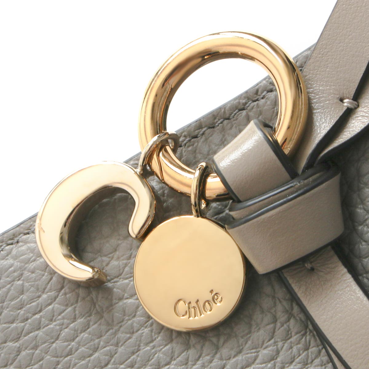 クロエ カードケース/名刺入れ レディース アルファベット カシミヤ