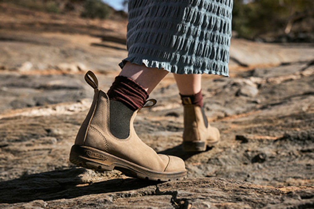 Texas Sand Full Grain Leather Chelsea Boots, Women's Classics 2546