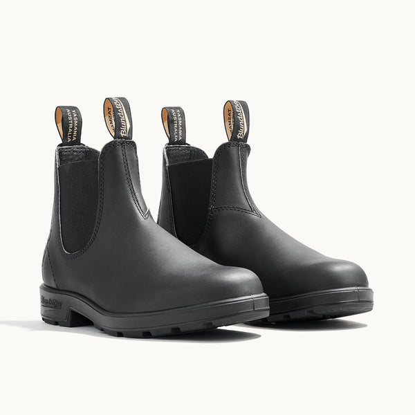 Black Premium Leather Chelsea Boots, Men's Originals 510 - Blundstone