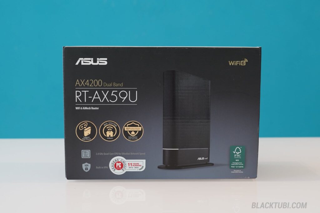 ASUS RT-AX59U Review: AX4200 with a sleek design