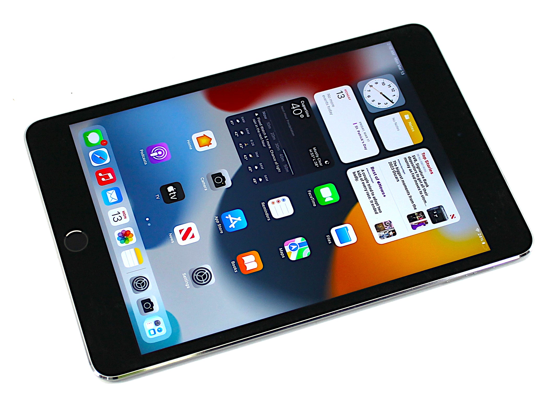 Apple iPad Mini 4 Tablet, 128GB, WiFi, Space Grey, A1538