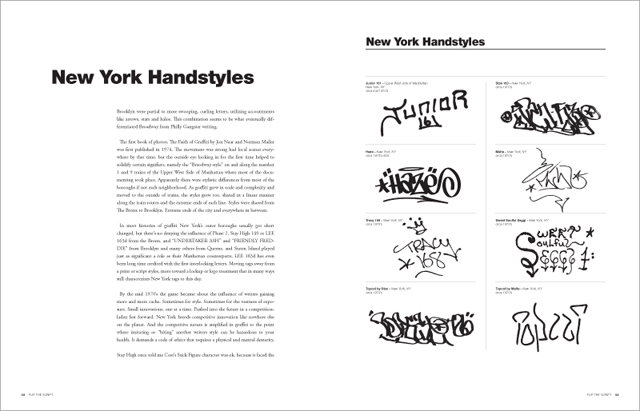 Flip the Script:The Evolution of Graffiti Hand Styles（フリップ