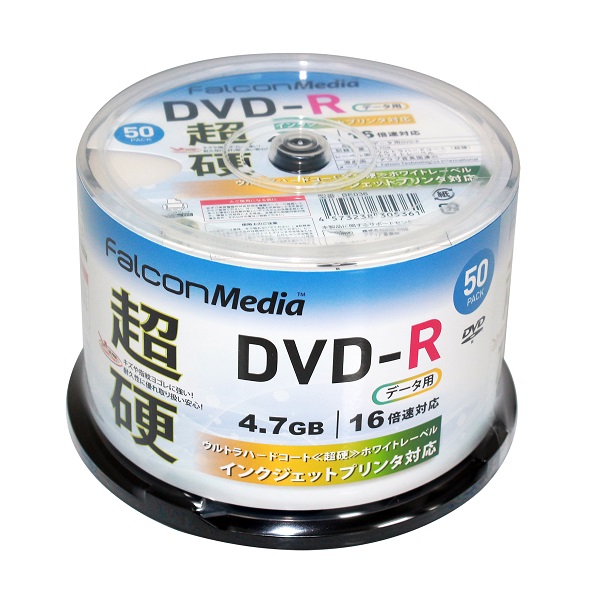 FalconMedia BE036ウルトラハードコート（超硬）DVD-R16倍1