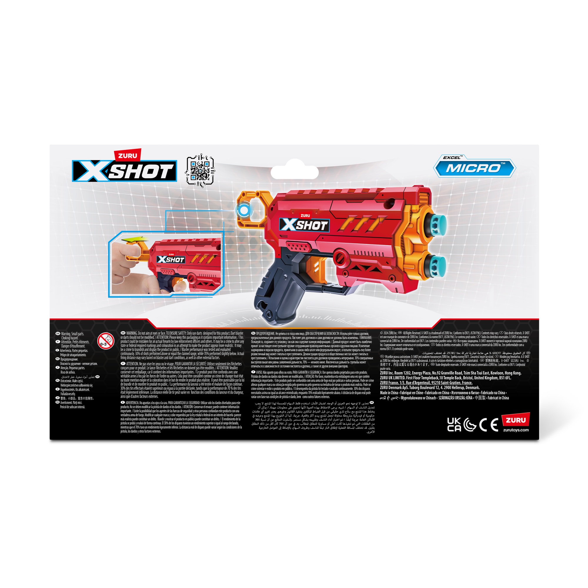 X-Shot Micro 2.0 - 2 Pack - Blaster-Time