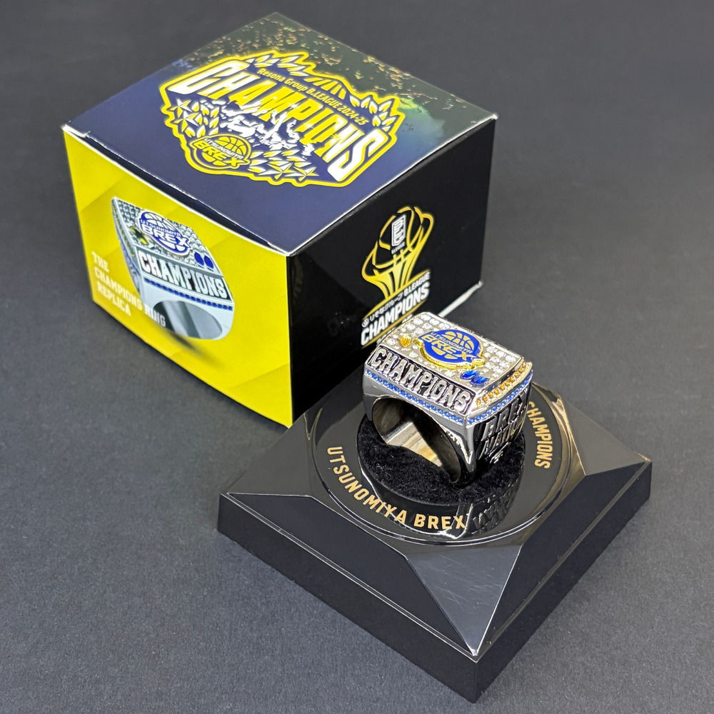 BREX B.LEAGUE 2024-25 チャンピオンリングレプリカ｜宇都宮ブレックス
