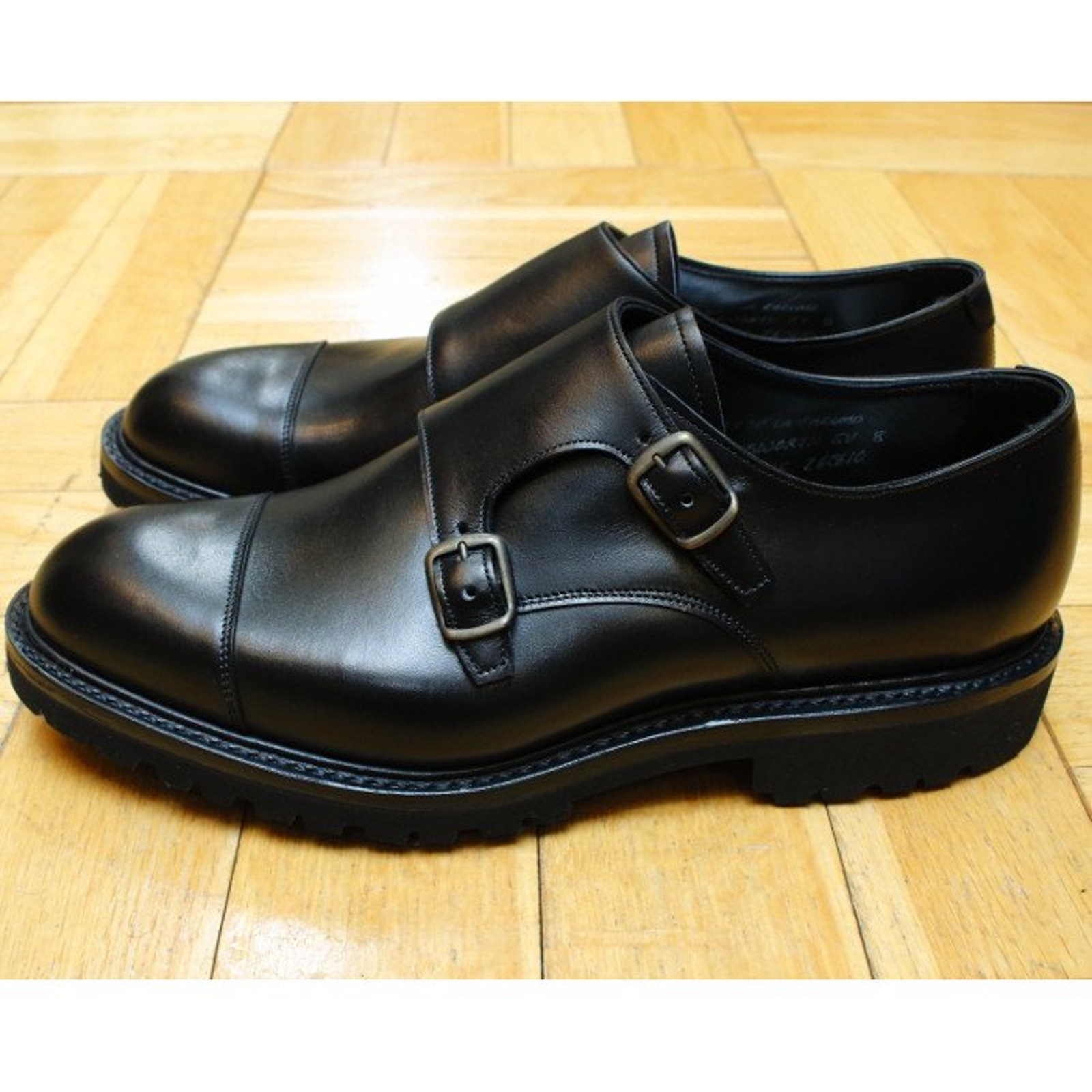 CHEANEY(チーニー)通販】ダブルモンク ブリスワーズ ビブラム：BLACK