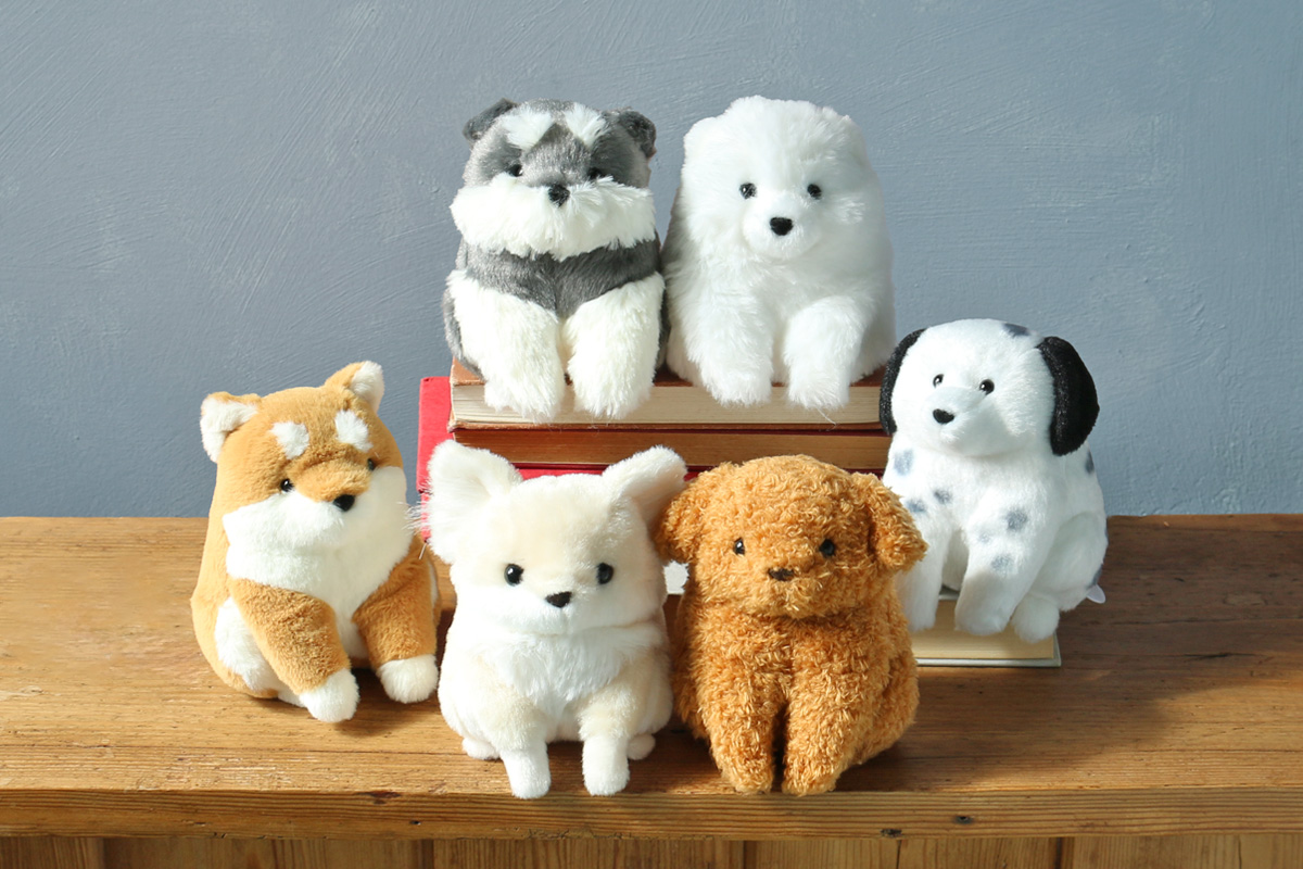 ぽちゃいぬぬいぐるみ ぬいぐるみ キャラクター グッズ ブルーエ