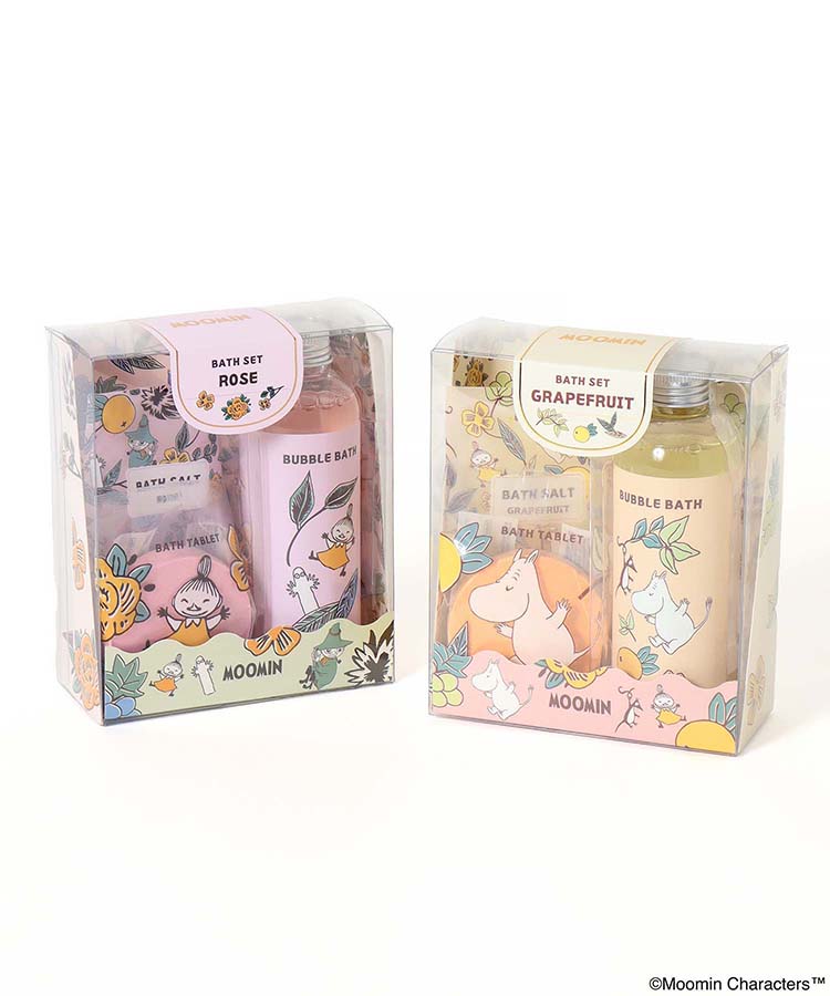 MOOMINバスセット MOOMIN ムーミンキャラクター 入浴剤 バスグッズ
