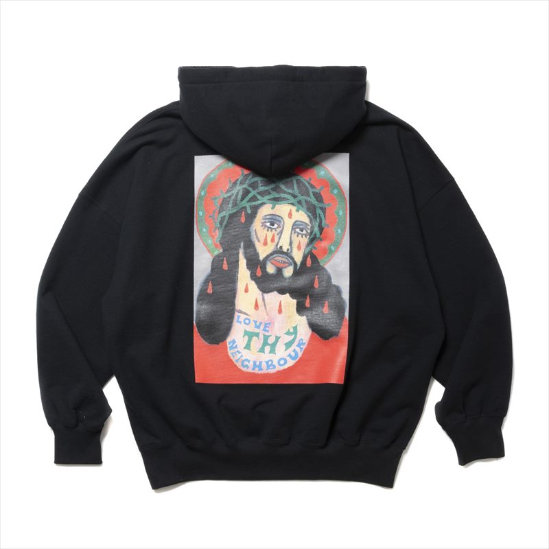 COOTIE PRODUCTIONS Print Sweat Hoodie (LOVE THY NEIGHBOUR)