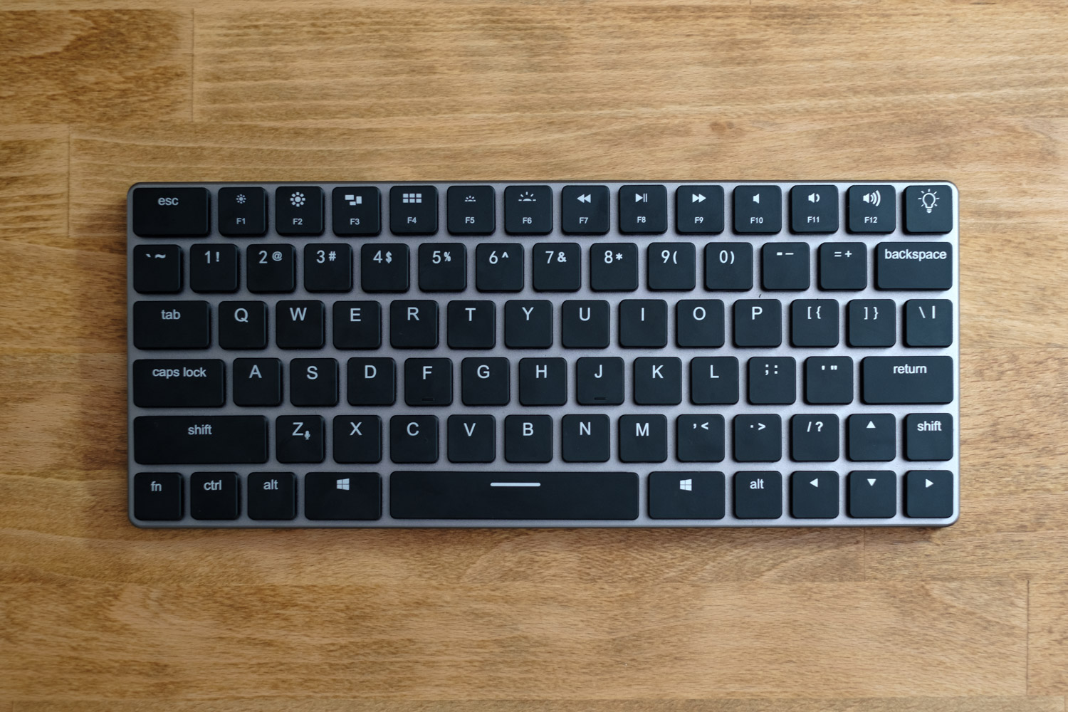 薄型メカニカルキーボードTaptekが届きました。数日使ってみた感想