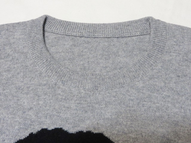 lucien pellat-finet ルシアンペラフィネ カシミヤセーター グレー