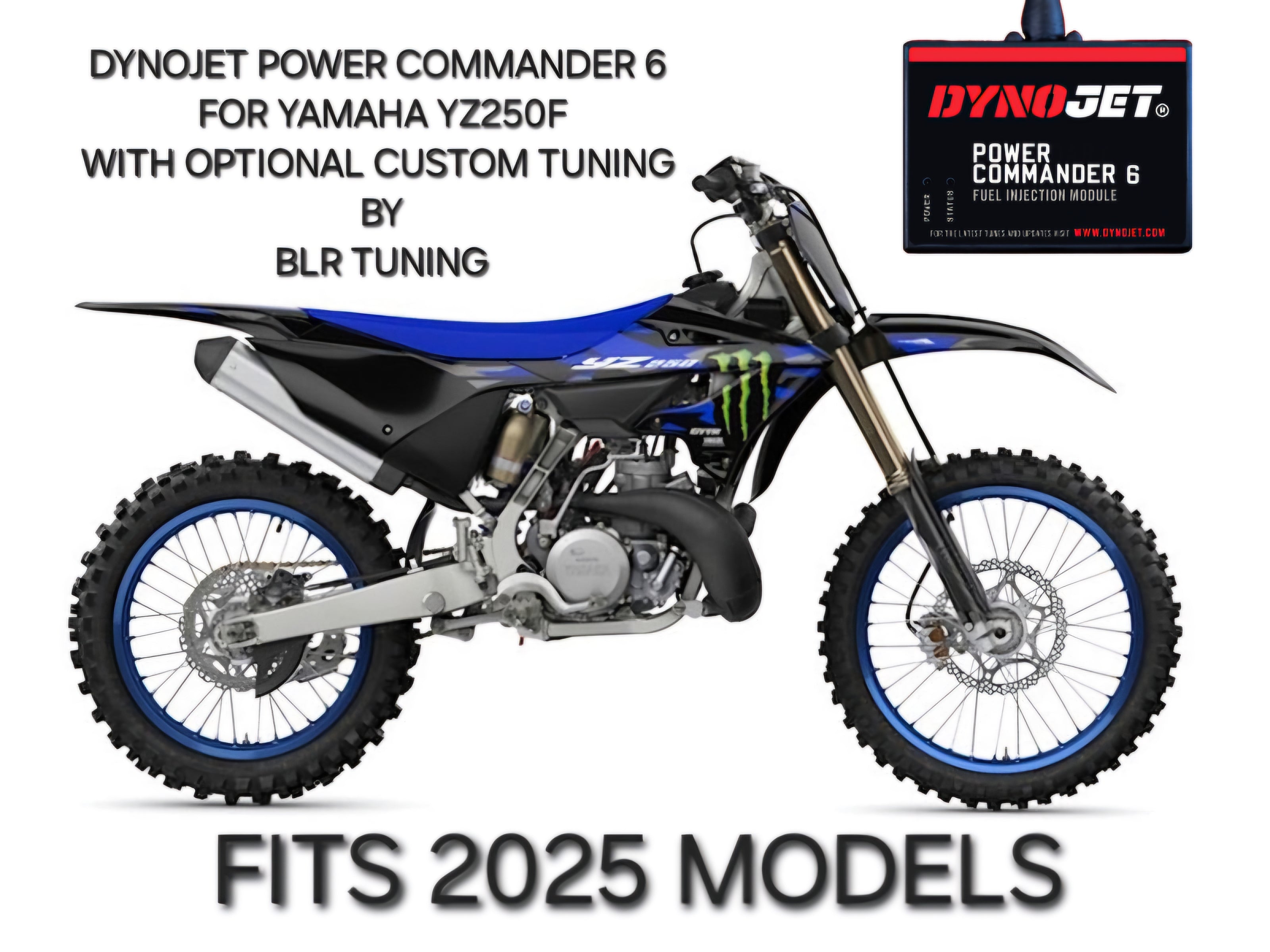 YAMAHA YZ250F 2025 MODELS PC6 FUEL AND IGNITION CONTROLLER BY