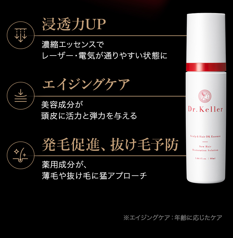 ヘアーエナジャイザー | スキンケア化粧品・サイエンスコスメの