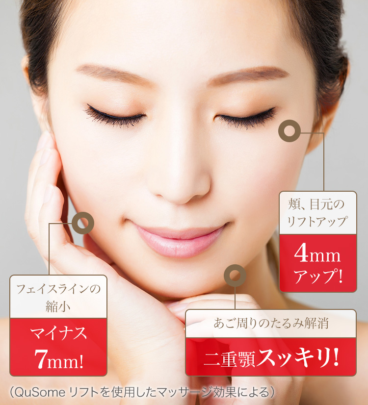 QuSomeリフト スペシャルページ | スキンケア化粧品・サイエンスコスメ