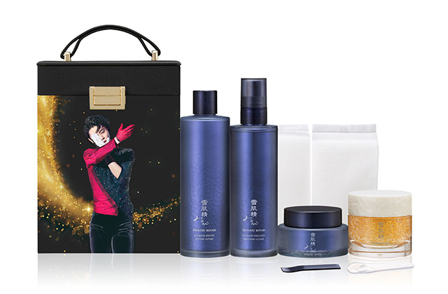 雪肌精 みやび×クリスマスコフレ2022】羽生結弦選手がデザインされた