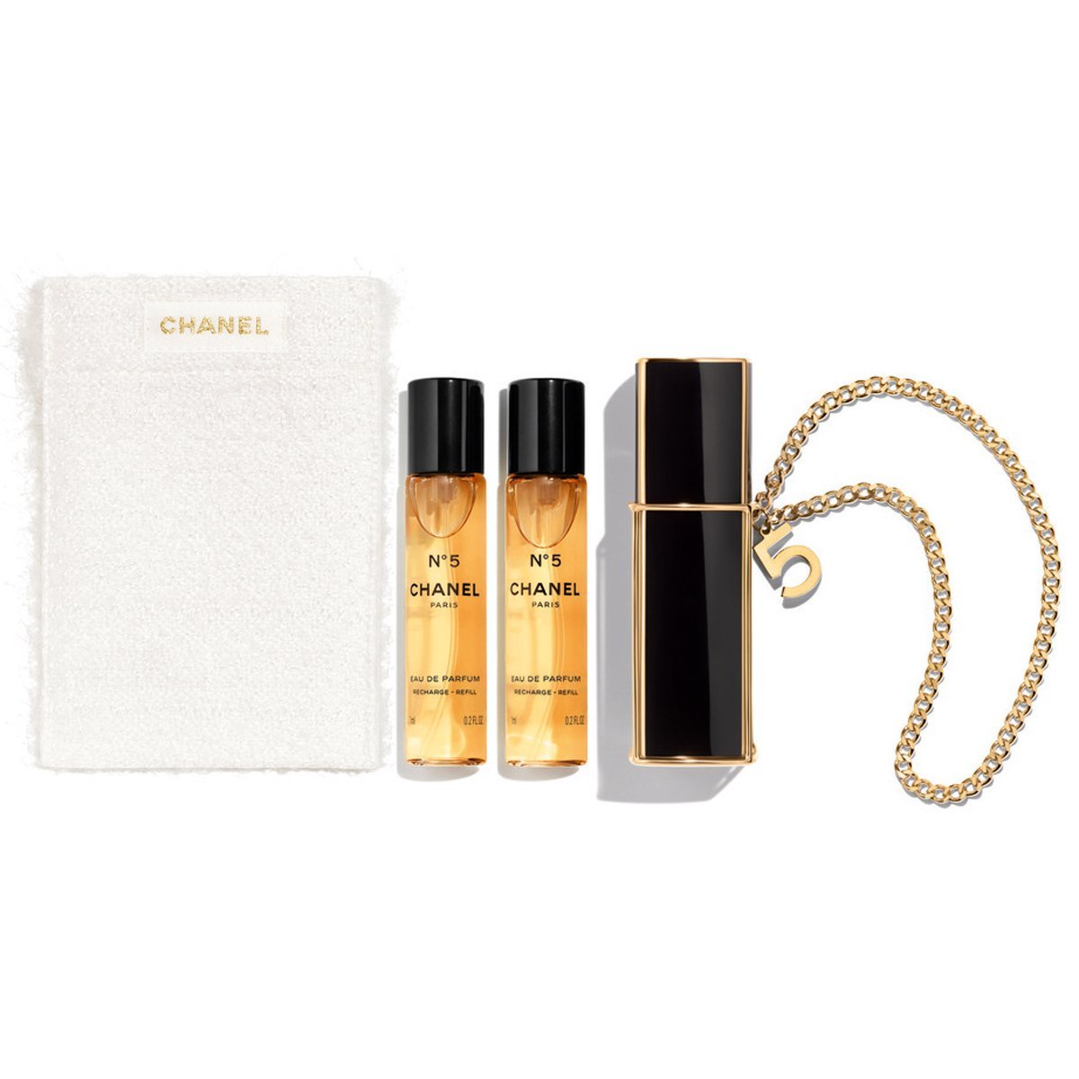シャネル N°5 ロー オードゥ トワレット パース スプレイ 7ml ×3