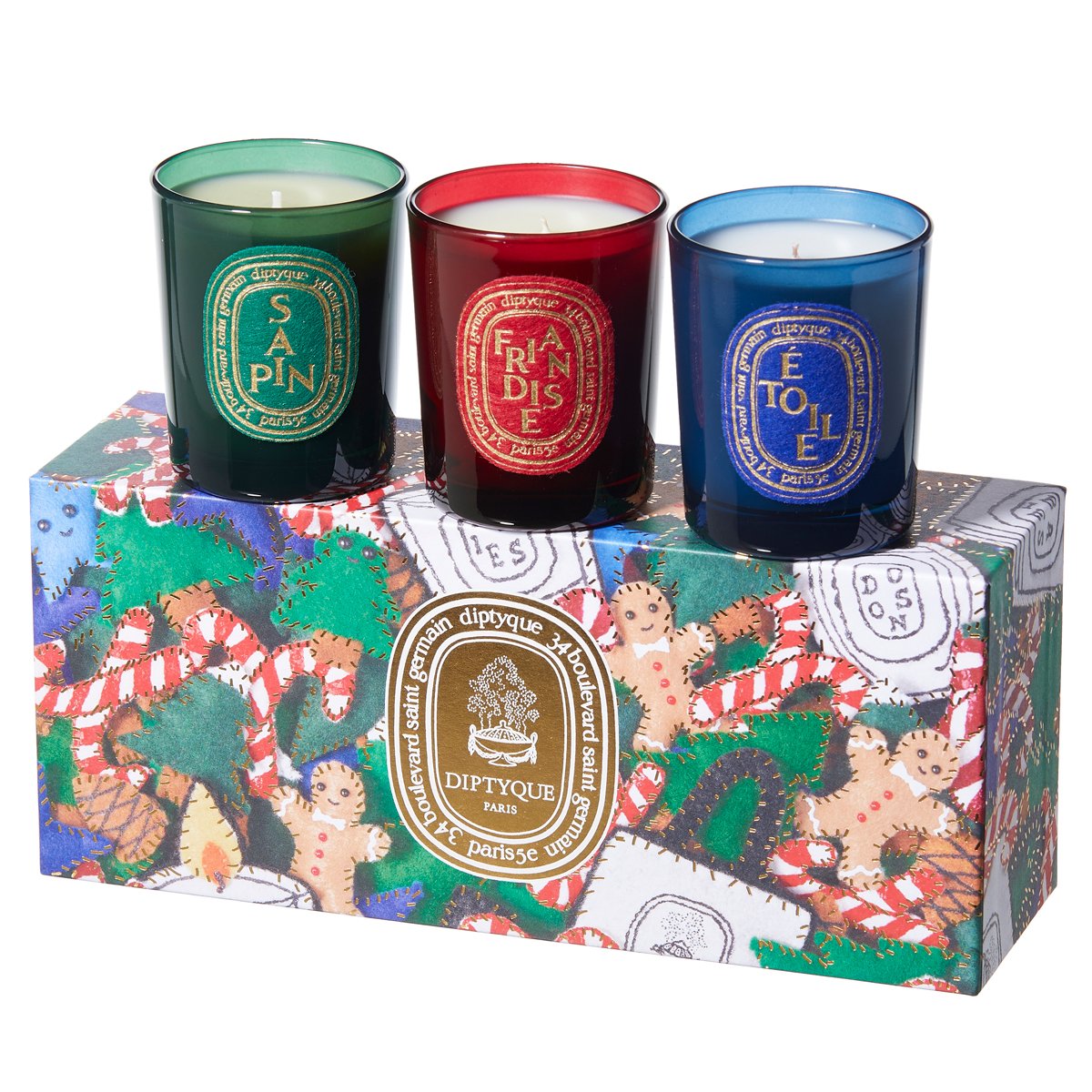 ディプティック］限定版スモール キャンドル 70g 3種類 コフレ［2024年