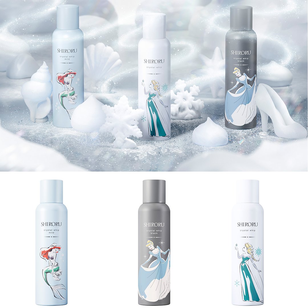 SHIRORU］クリスタルホイップ マイルド ディズニー限定デザイン［2025