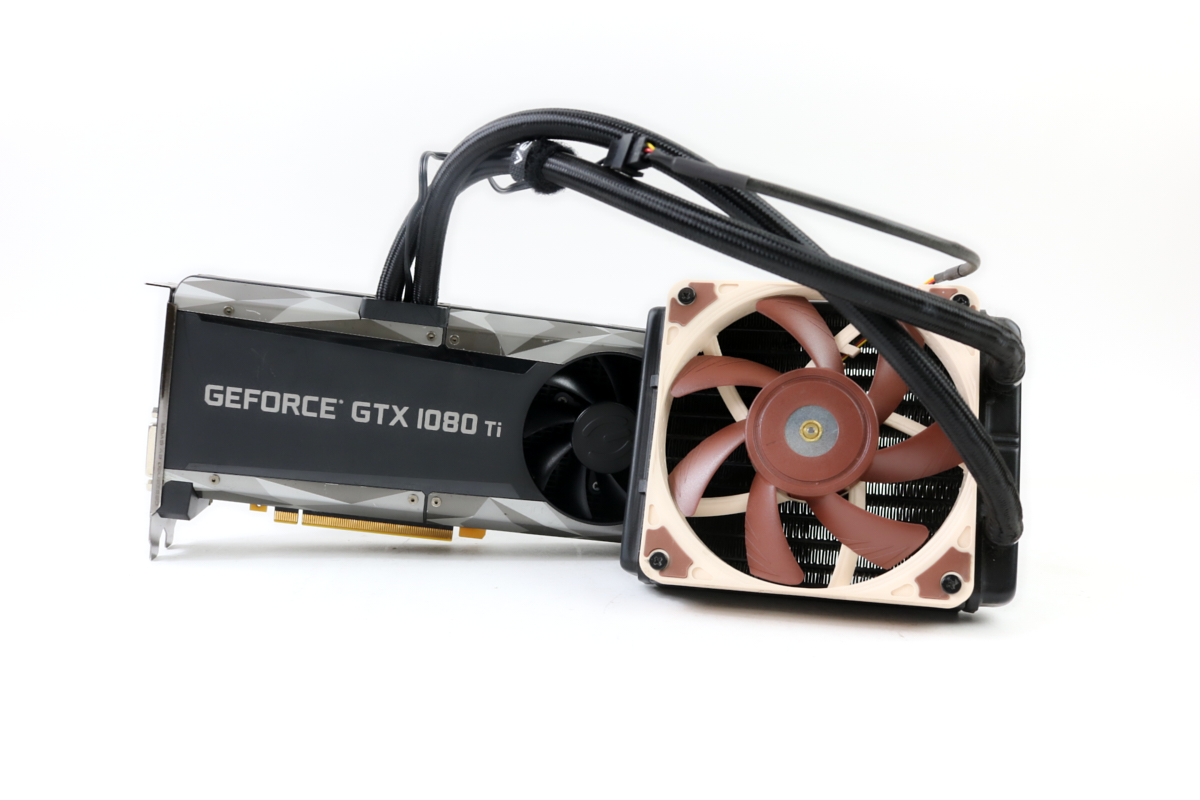 EVGA GeForce GTX 1080 Ti SC2 Hybrid 11GB w/Noctua Fan GPU | 1yr