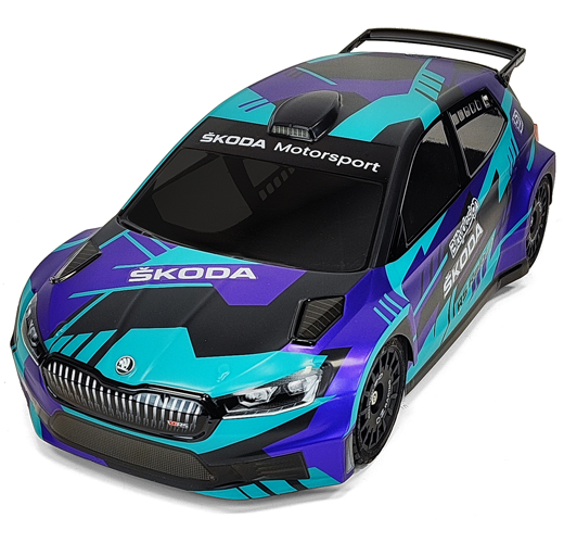 Bittydesign - ŠKODA Fabia RS Rally2 1/10 190mm body