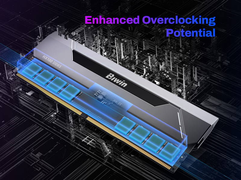 Biwin Black Opal HX100 Overclocking DDR5 RAM with Heatsink