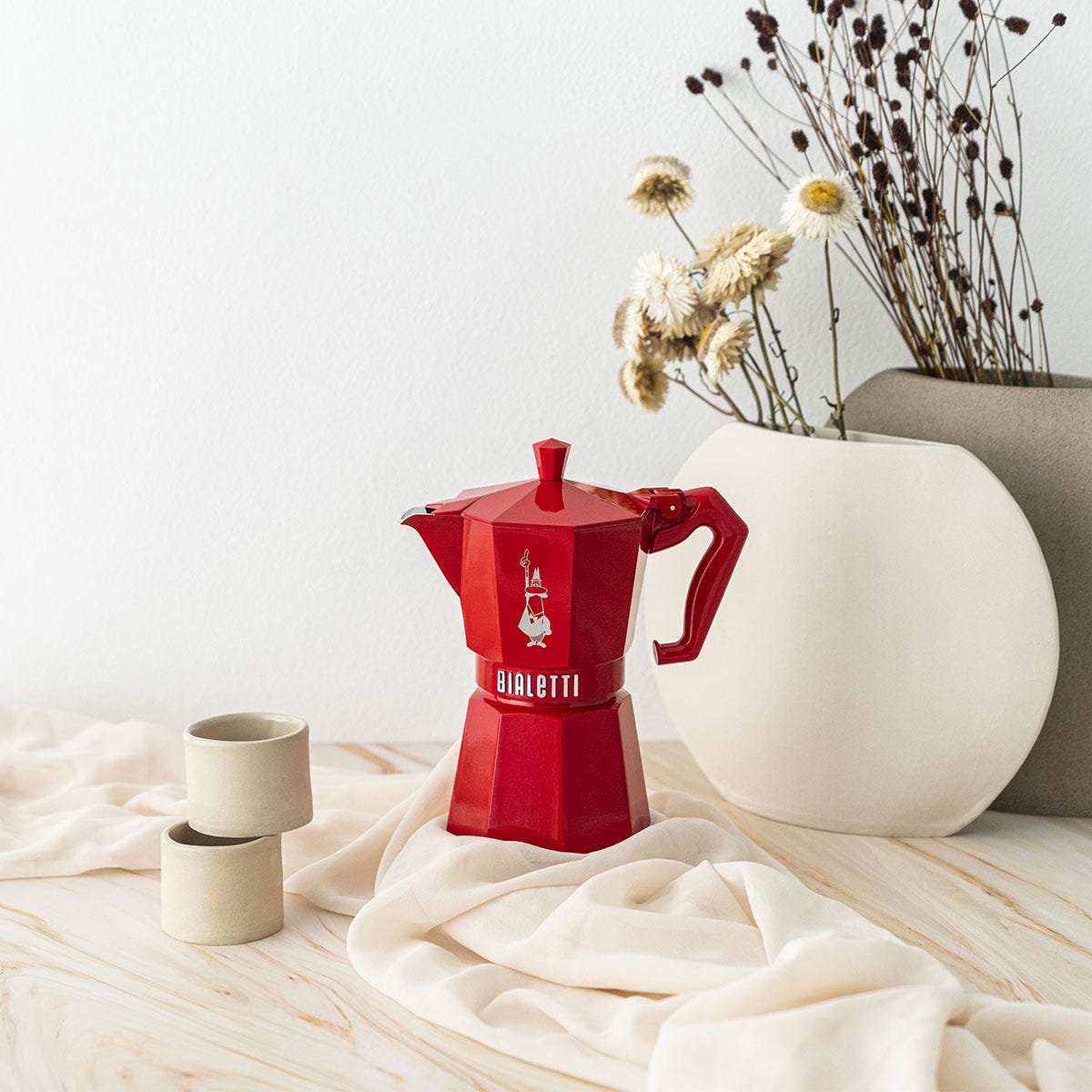 Moka Exclusive - Bialetti - red