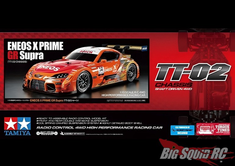 Tamiya 1/10 Eneos X Prime GR Supra Kit « Big Squid RC – RC Car and