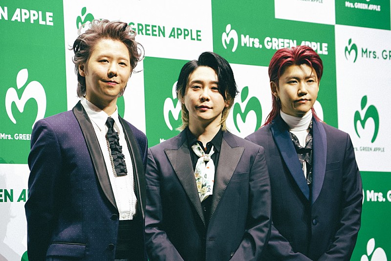 レポート＞Mrs. GREEN APPLE、10周年“メガ”プラン発表 10周年ベスト盤
