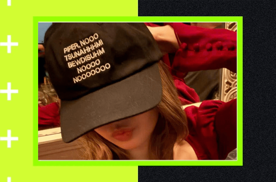 Lisa Wears 'White Lotus' Quote Hat: Buy 'Piper No' Baseball Cap Online