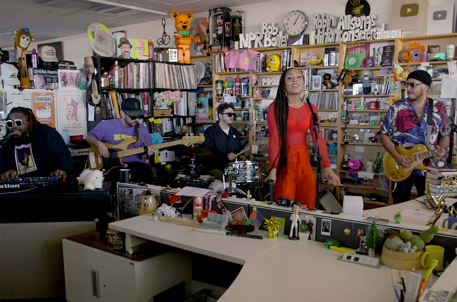 The Free Nationals Return to Tiny Desk with Anderson .Paak & Other