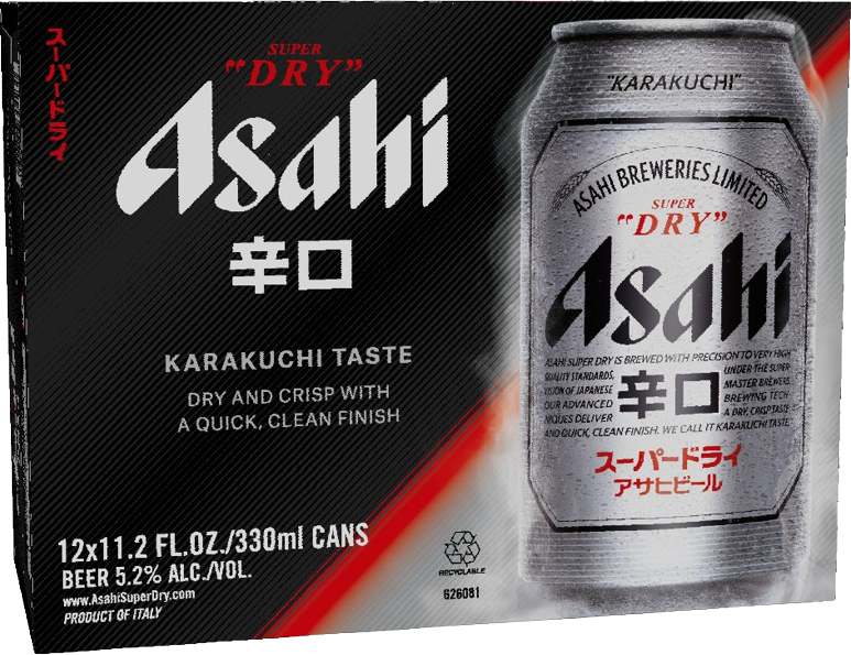 Asahi Super Dry | 12 pack of 12 oz Can