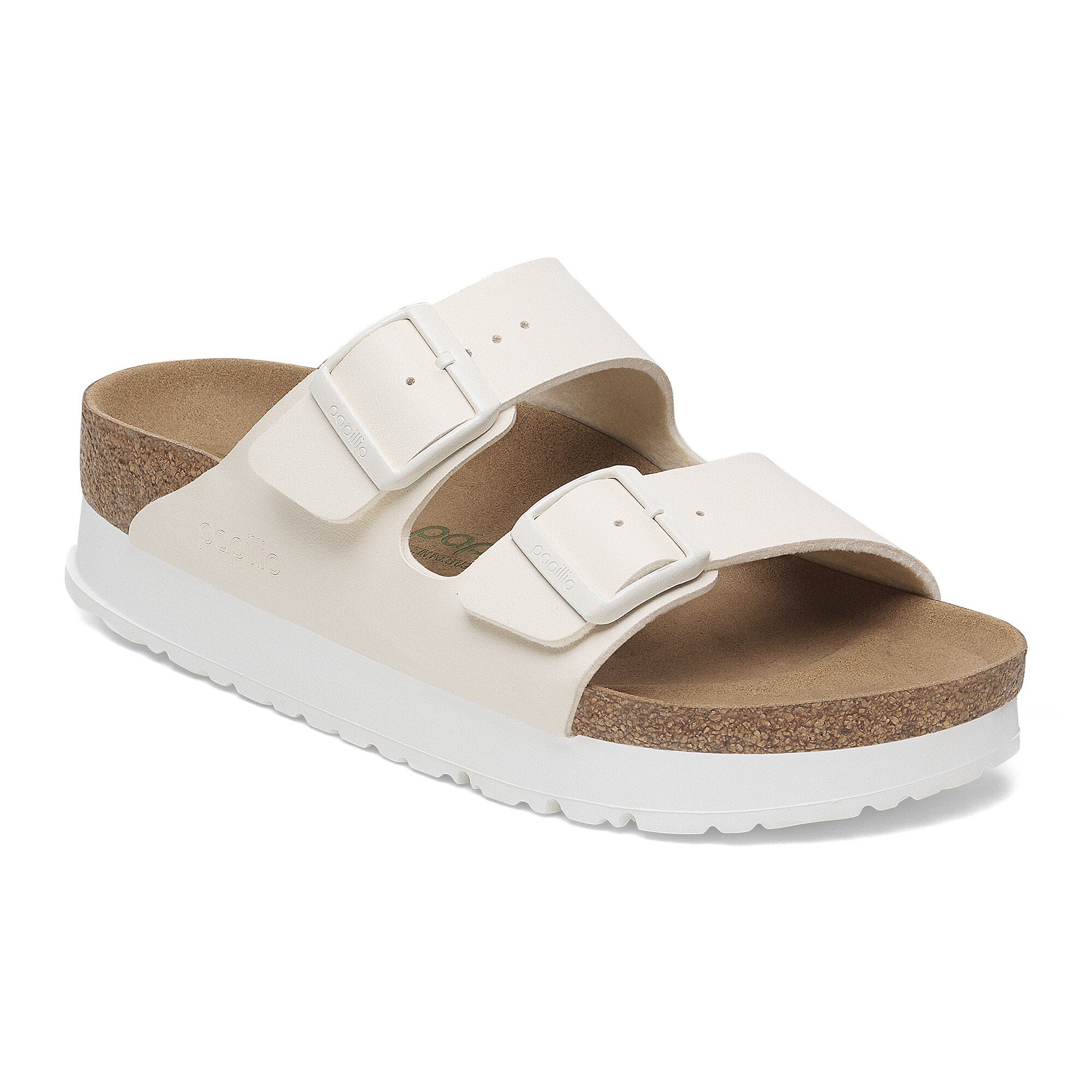Arizona PAP Flex Platform Birko-Flor in Eggshell | BIRKENSTOCK