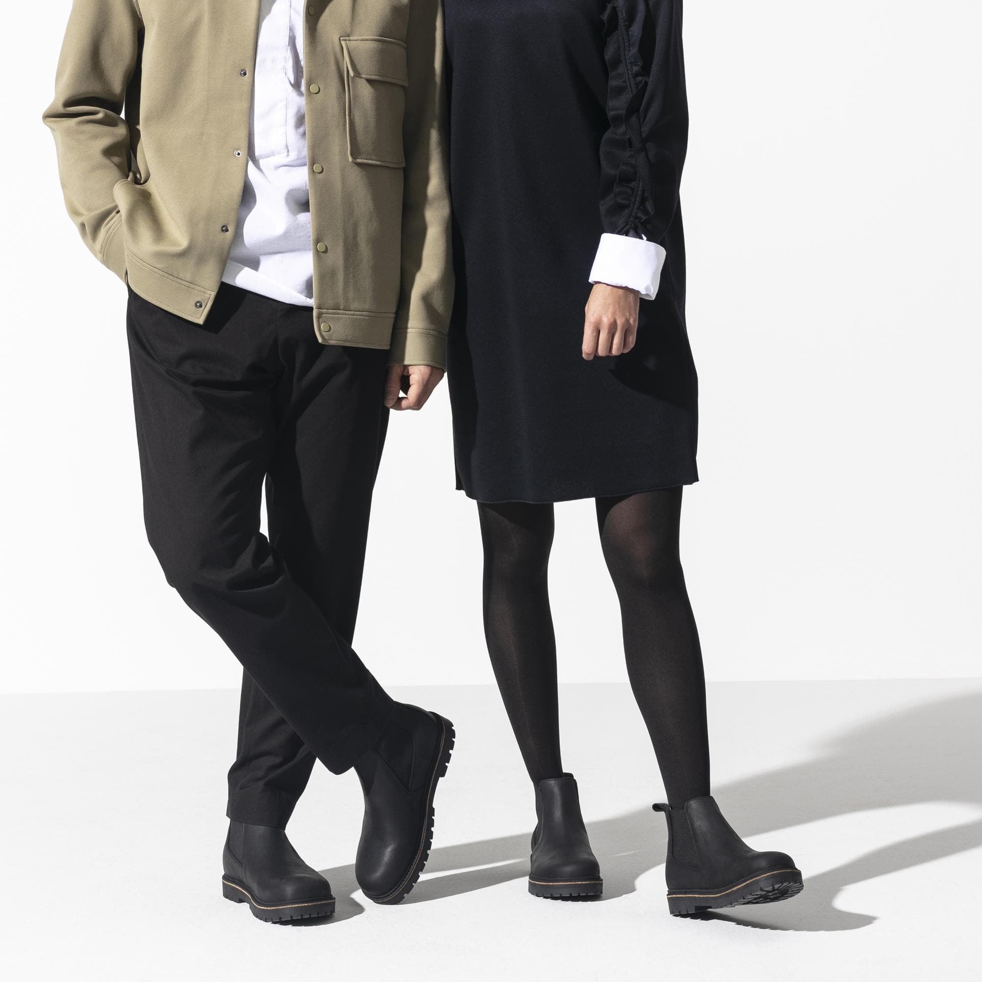 Buy Black Stalon Nubuck Leather black Online in India - BIRKENSTOCK