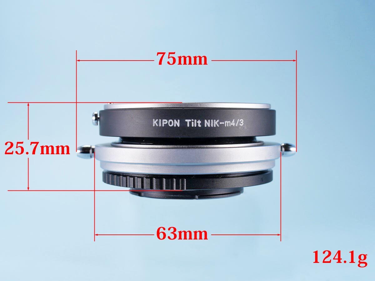 レビュー］KIPON ティルト ニコンF → マイクロ4/3 マウントアダプター